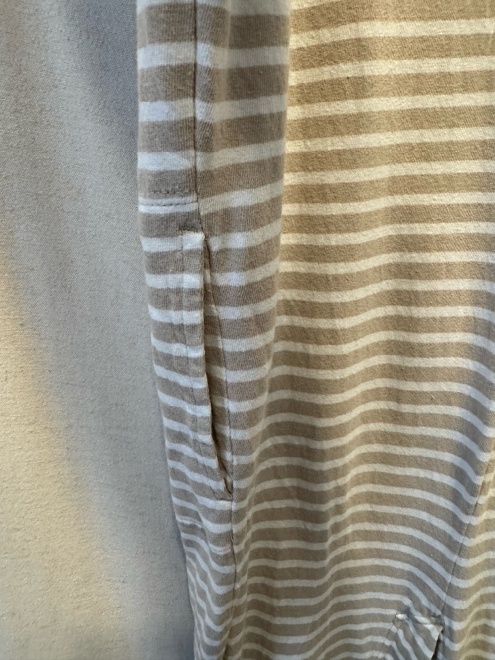 Free People Striped Maxi Dress in Beige and White - Picture 5 of 6